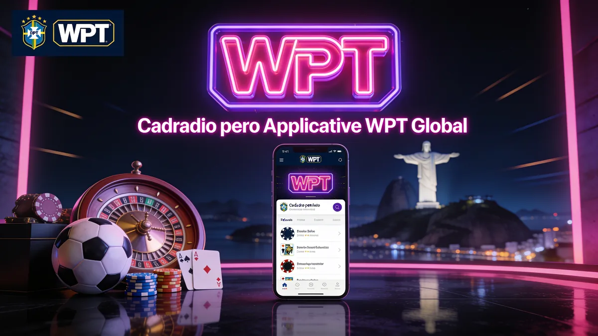 Cadastro pelo Aplicativo WPT Global — wpt no Brasil
